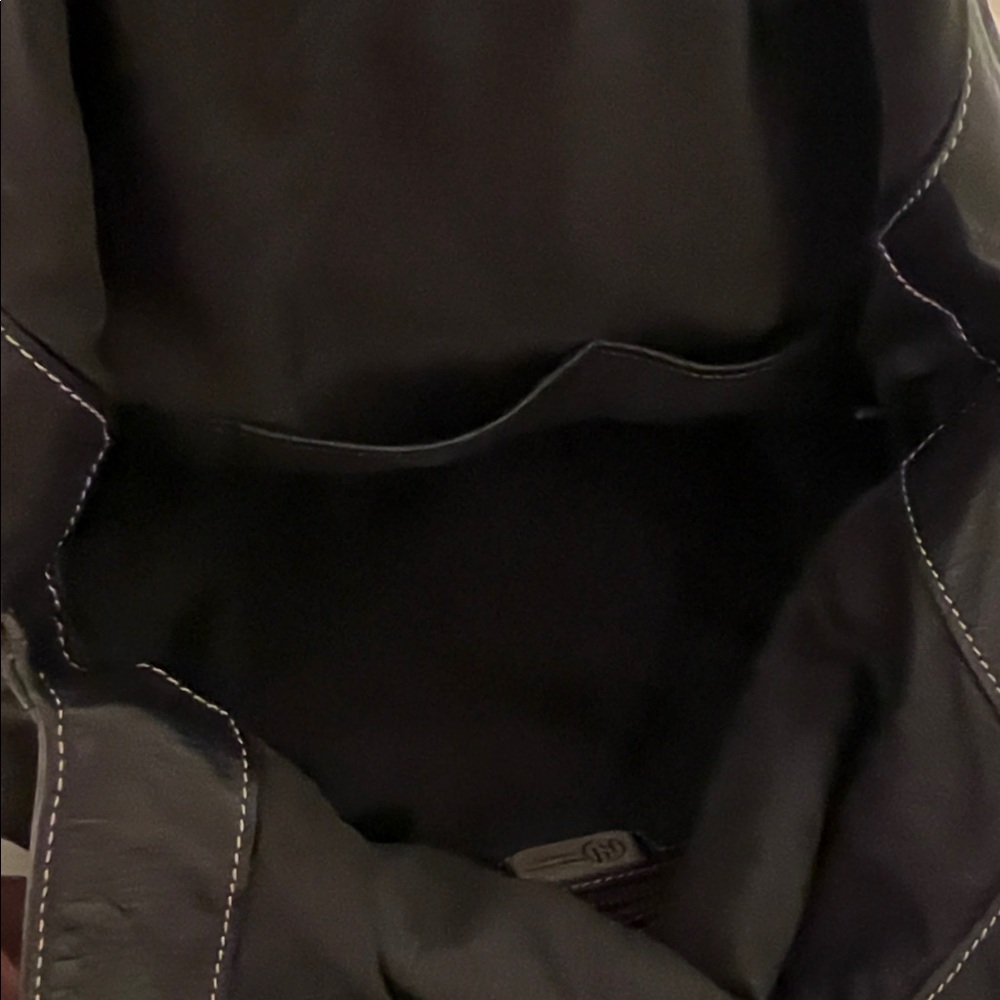 Hayden-Harnett Black Leather Shoulder Bag - Picture 11 of 11